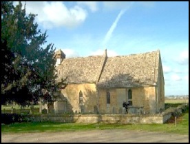 Church by Hailes Abbey .